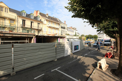 TRAVAUX CENTRE VILLE - BANQUE CIC - PLACE DES COUSTOUS